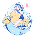 Pastel ducky <3