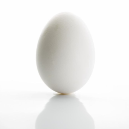 an egg...