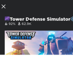 Friends and tower defence simulator fan group