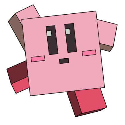 Minecraft Kirby (Smash Ultimate) Roblox decal