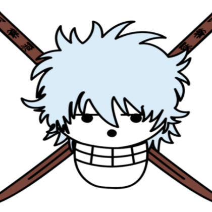 White hair pirates Roblox decal