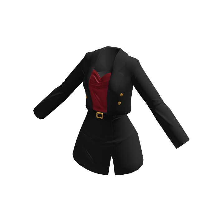 ♾️ Red Boss Blazer Dress