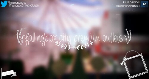 Fallingblox City Premium Outlets