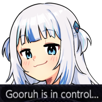 Gura control Roblox decal