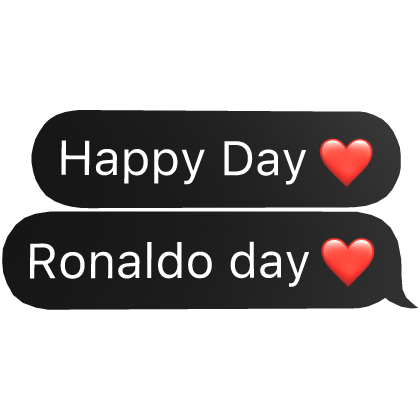 Happy Day Ronaldo Day
