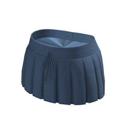 ☆ blue pleated mini-skirt | Roblox Item - Rolimon's