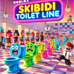 Skibidi Toilet Line Game