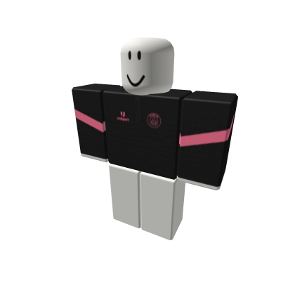PSG Tracksuit Shirt Pink Stripes Roblox