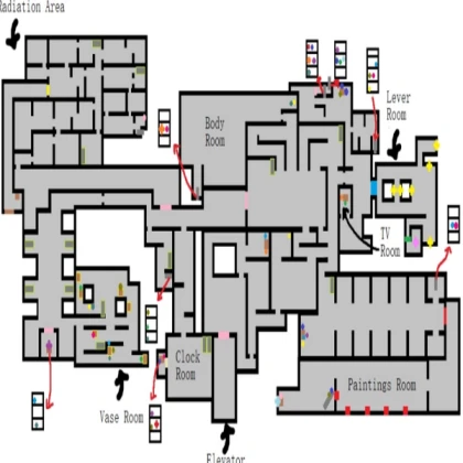 Nice level 0 backrooms layout