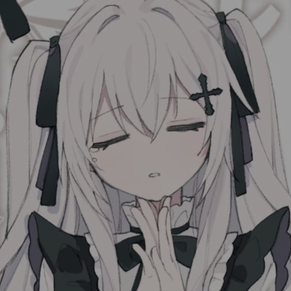 Gothic Ribbon Wish pfp (Profile Picture)