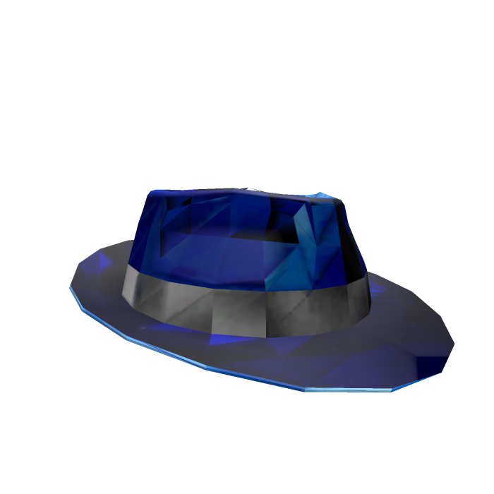 Midnight blue Sparkle time Fedora