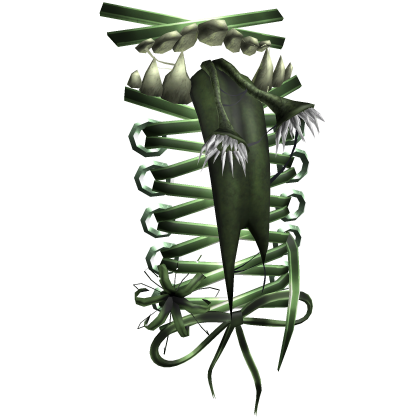 Green Creepycore Head Monster Stitches