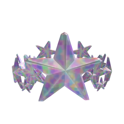 Opal King of the Night Holographic Crown