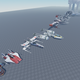 Star Wars Vehicle Size Comparison