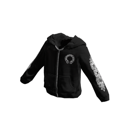 Streetwear Zip-Up Hoodie