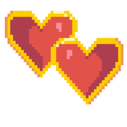 Pixel Hearts Roblox decal