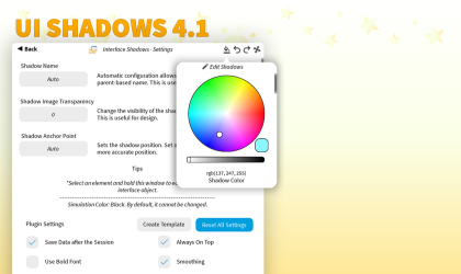 UI Shadows preview 2