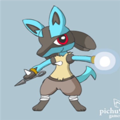 Nike the Lucario chibi Roblox decal
