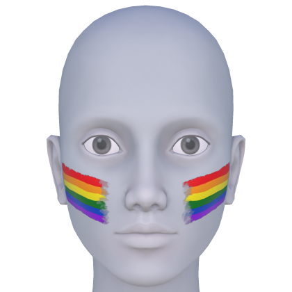 🎭 Rainbow or LGBTQ - face makeup thumbnail