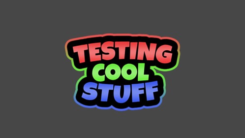 Testing Cool Stuff