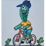 I cactus in bici