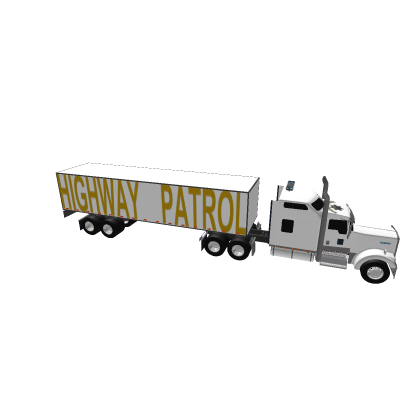 California Highway Patrol Supple truck