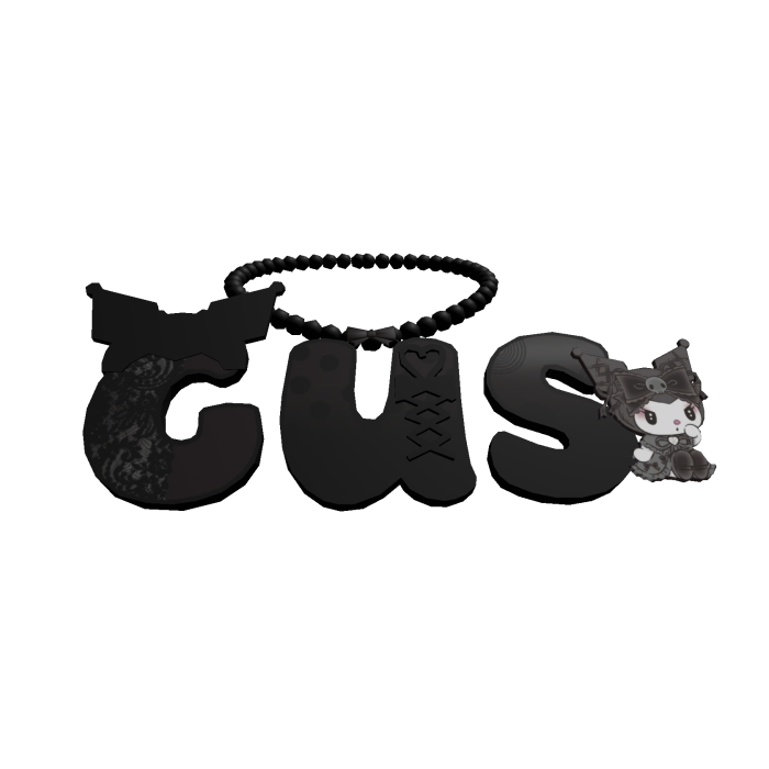 gus cute necklace