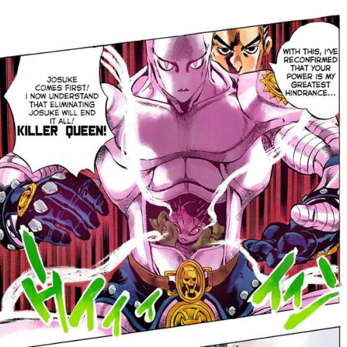 Jojo's Bizarre Adventure Manga - Killer Queen Roblox decal