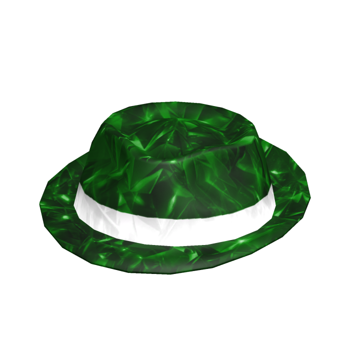 Green Sparkle Time Fedora