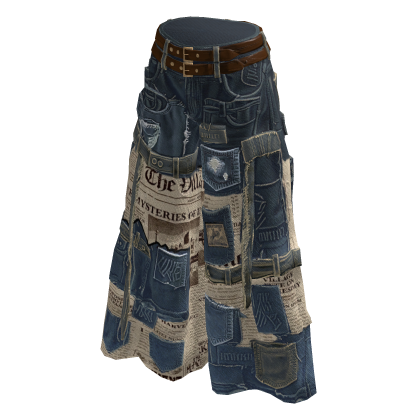 Vintage Newspaper Jeans thumbnail
