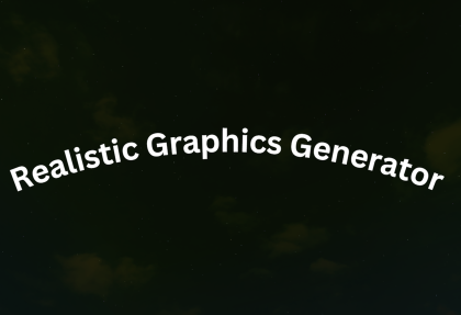 Realistic graphics GENERATOR