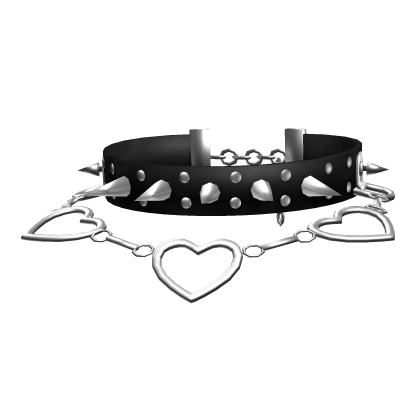 Black Spiked Emo Choker 3.0 thumbnail