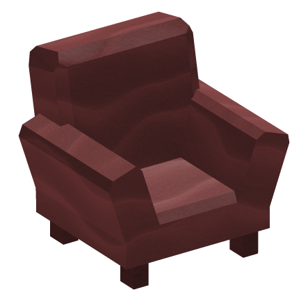 [✨⭐] Red Sofa Couch Chair Modern Realistic Roo