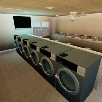 Laundromat with samsung and whirlpool