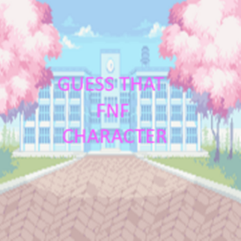 Guess that Friday Night character