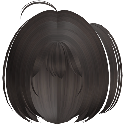 Short Anime Layered Bob (Dark Brown)