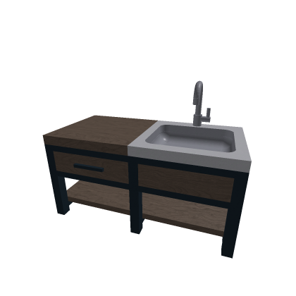 ACNH Ironwood Kitchenette (Old)