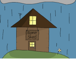 Gamer’s shed