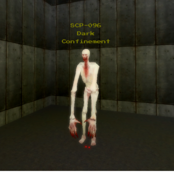 SCP-096 Dark Confinement Demonstration.