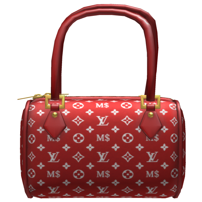 M$| Red Luxury Designer Bag (Right)