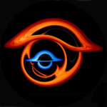 the black holes.