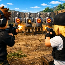 Shoot at enemies icon