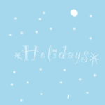 ⁜ Holidays ⁜