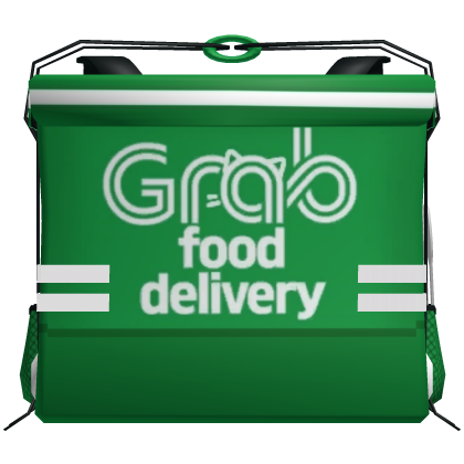 Matching Cute Grab! Green Food Delivery Bag (1.0)
