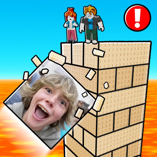 Meme Jenga Tower official Roblox game thumbnail