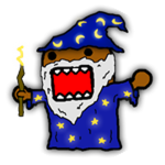 Wizard Domo Roblox badge thumbnail