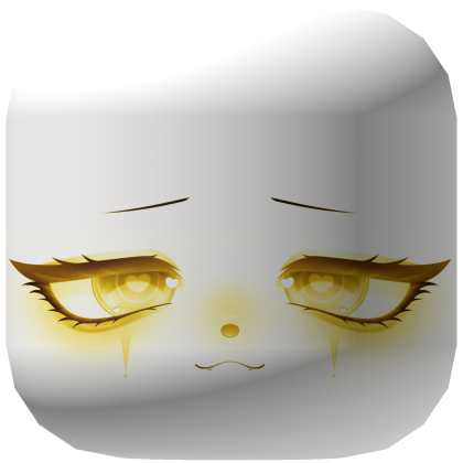 Sad Yellow Jester Face