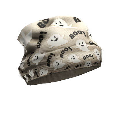 Y2K Beige Halloween Ghost Skully 👻