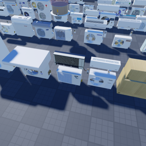 Air Conditioner Simulator (with btools and houses)