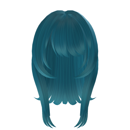 Medium Alt Hime Hair Ocean Blue Roblox item
